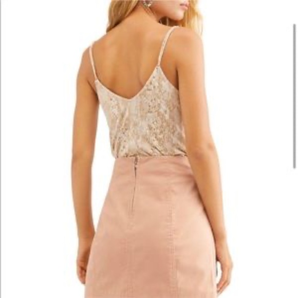 Free people modern vegan suede mini skirt. - Picture 2 of 8